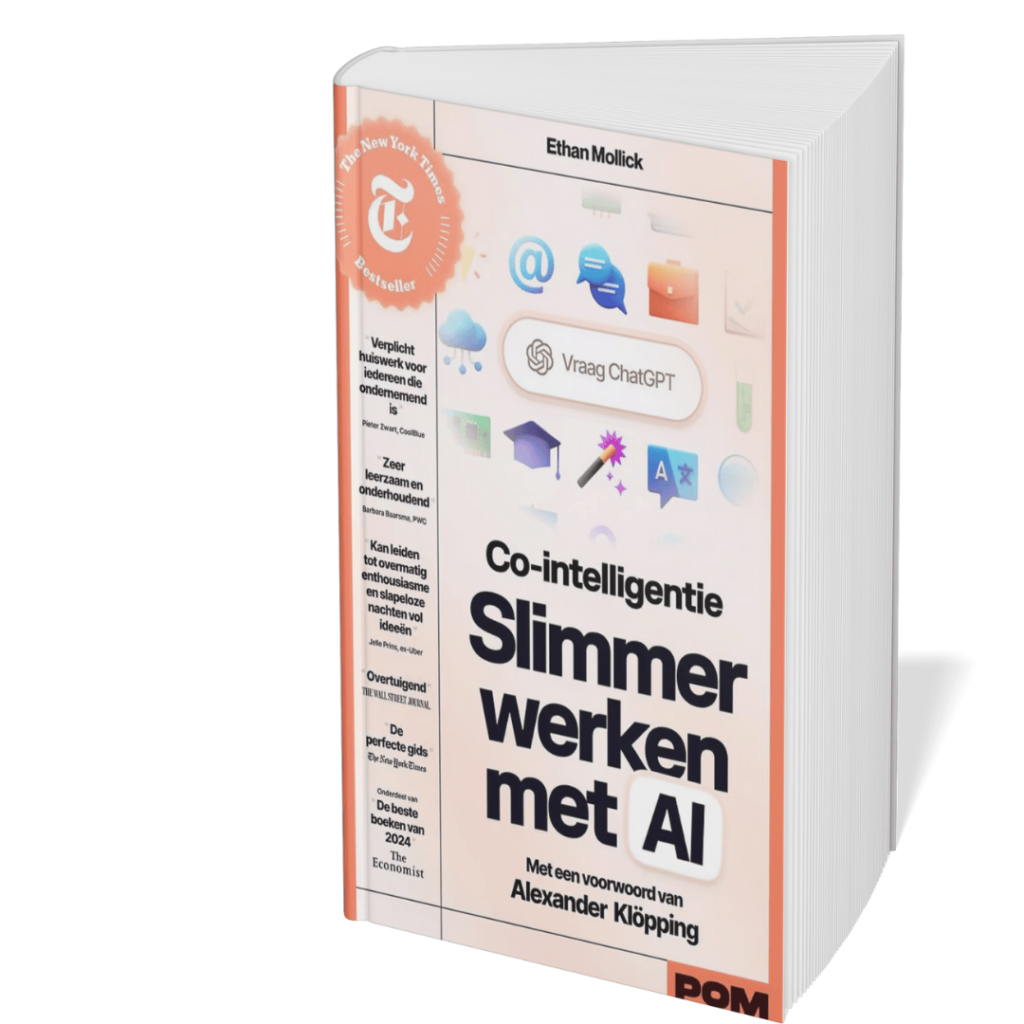 Slimmer werken met AI - Ethan Mollick ISBN 9789493213845