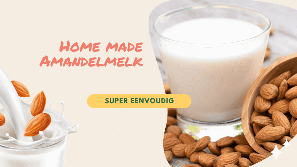 Homemade amandelmelk recept
