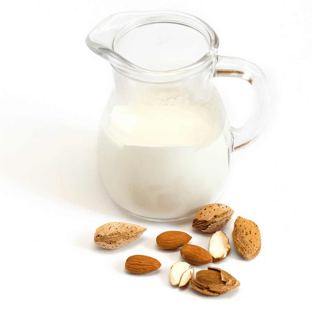 homemade amandelmelk