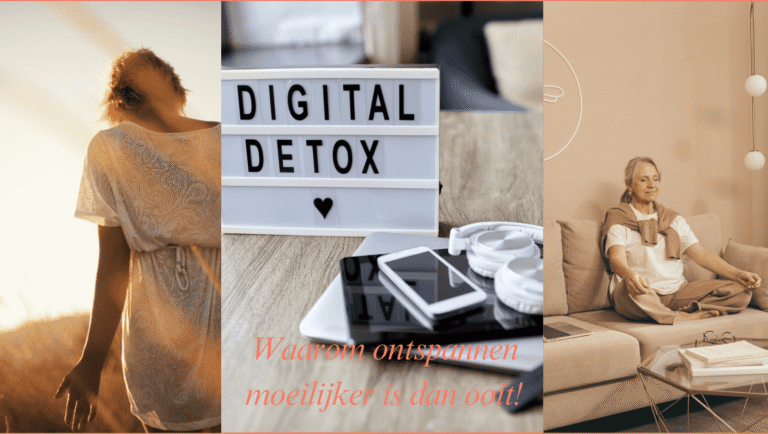 Blog waarom onstpannen moeilijker is dan ooit