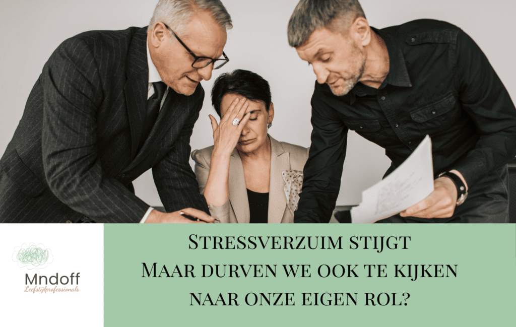 Blog stressverzuim stijgt. Door Sandra Luijendijk van Rooijen